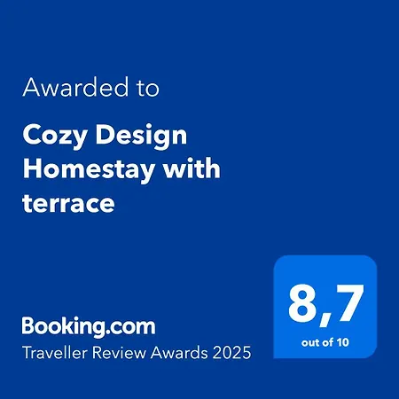 아파트 Cozy Design With Terrace *